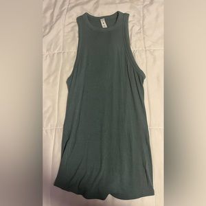 Lululemon light green hold tight tank top size six never worn